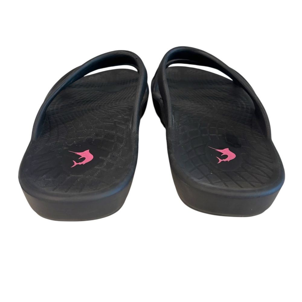 Reel Legends Ladies Black Sandals Size 7 - Picture 4 of 6